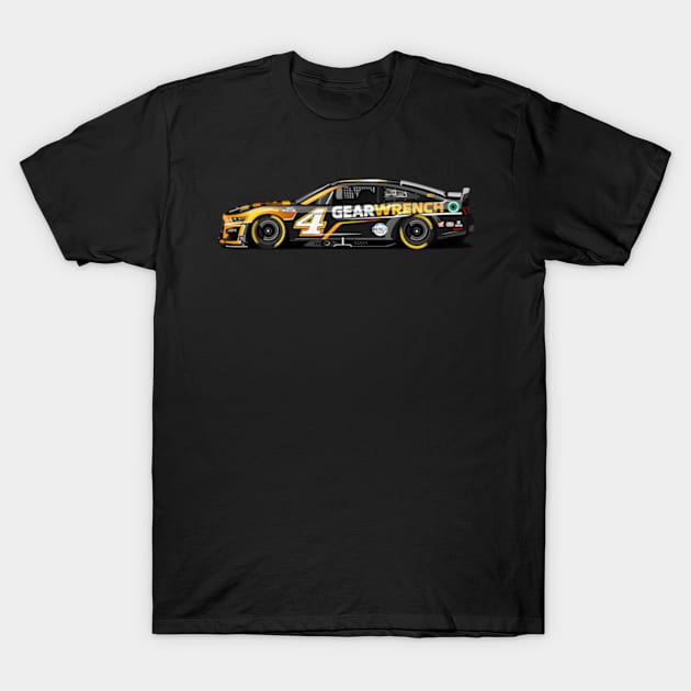 Kevin Harvick Mustang T-Shirt by binchudala